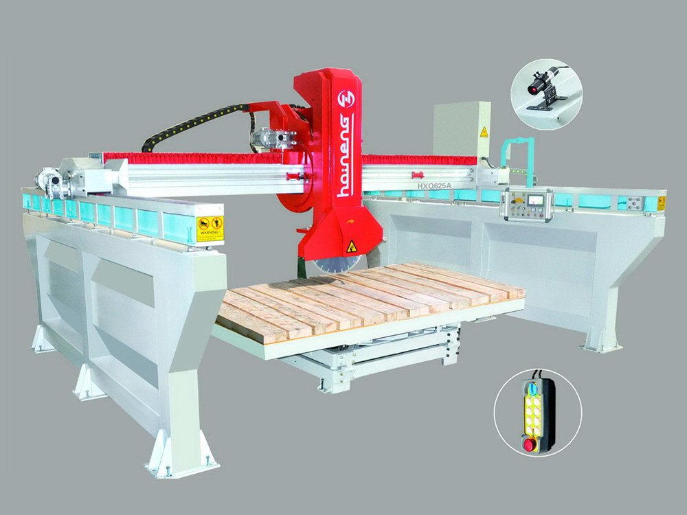 Infrared (head chamfering) bridge cutting machine
