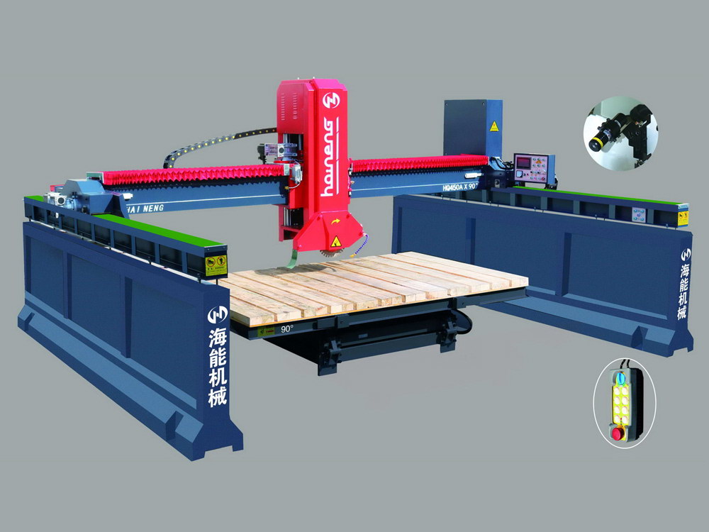 Infrared (convencional) bridge stone cutter